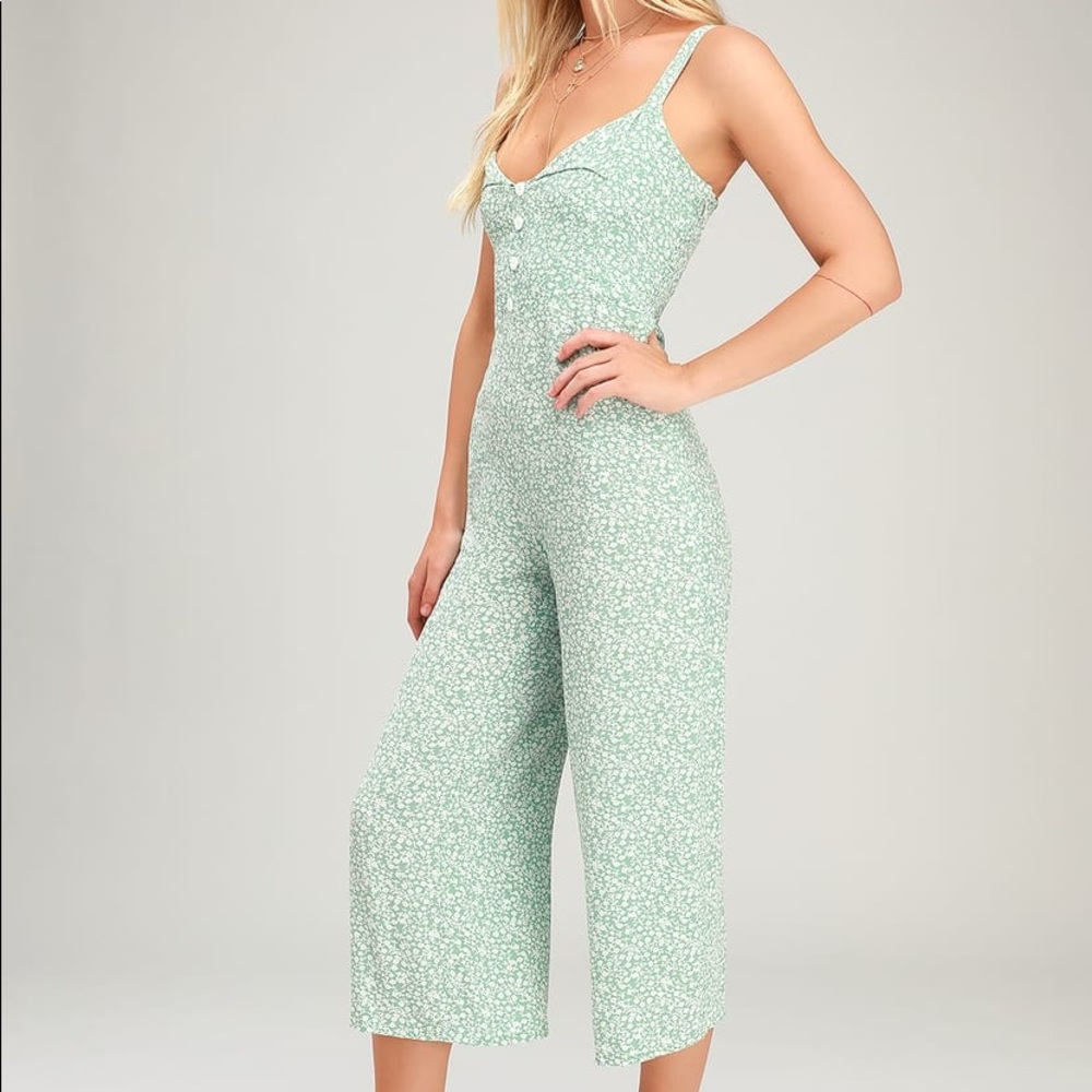 Faithfull the Brand Sea Green Jumpsuit